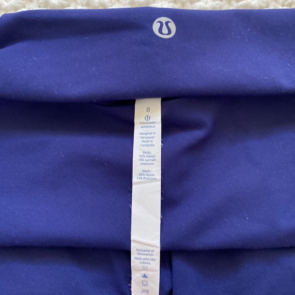 NWOT Lululemon Size 8 | Wunder Under Hi-Rise Tech Mesh Pant - Picture 5 of 7